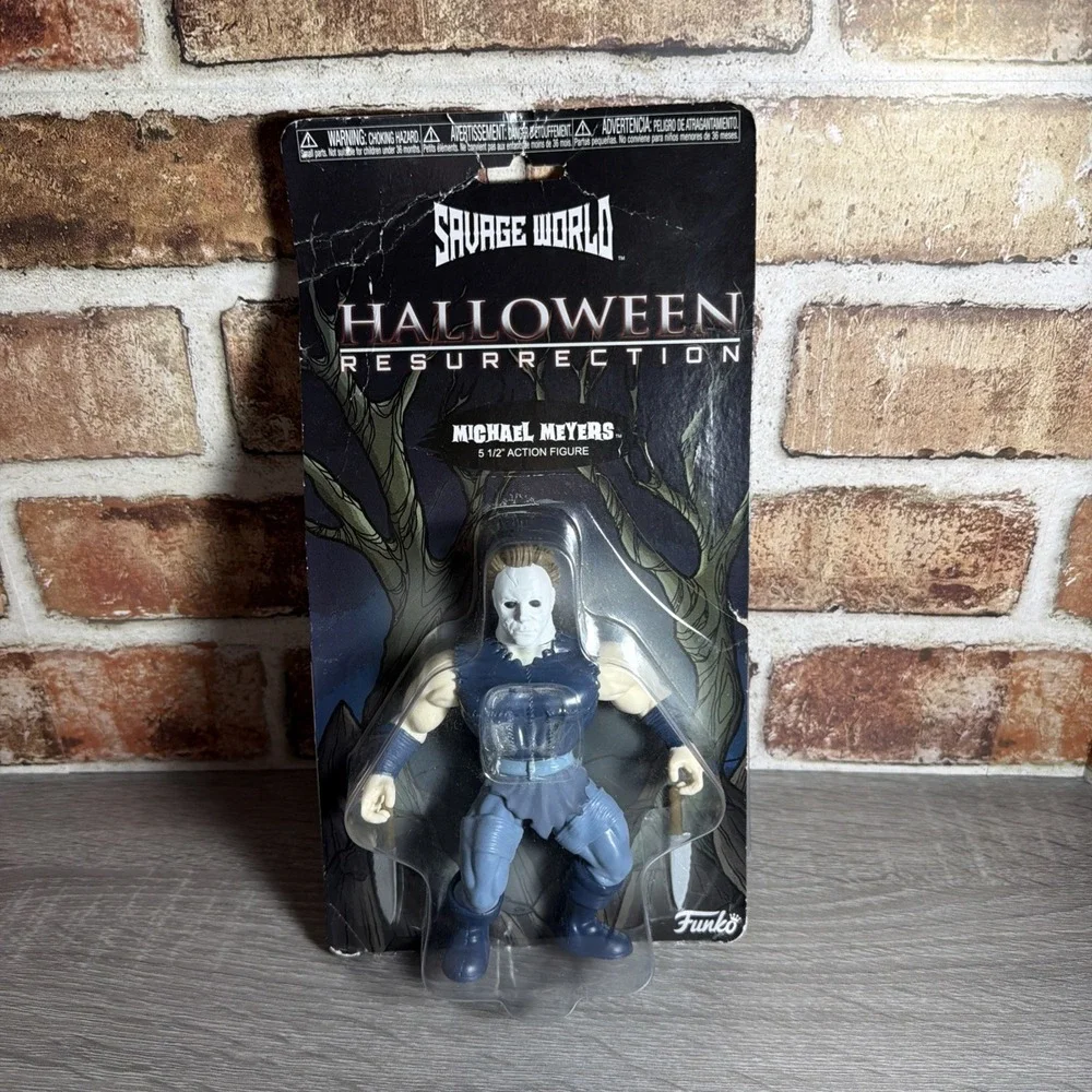 NEW 2018 Funko Savage World Halloween Resurrection Michael Myers 5.5